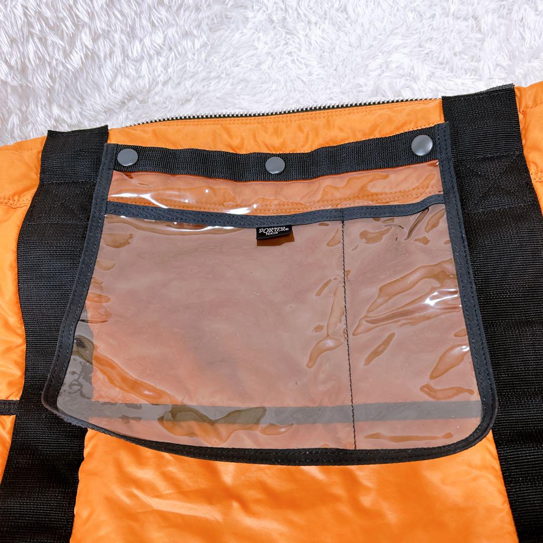 希少サイズ✨PORTER ボストン ドラムバック 2way ブラック　廃盤品