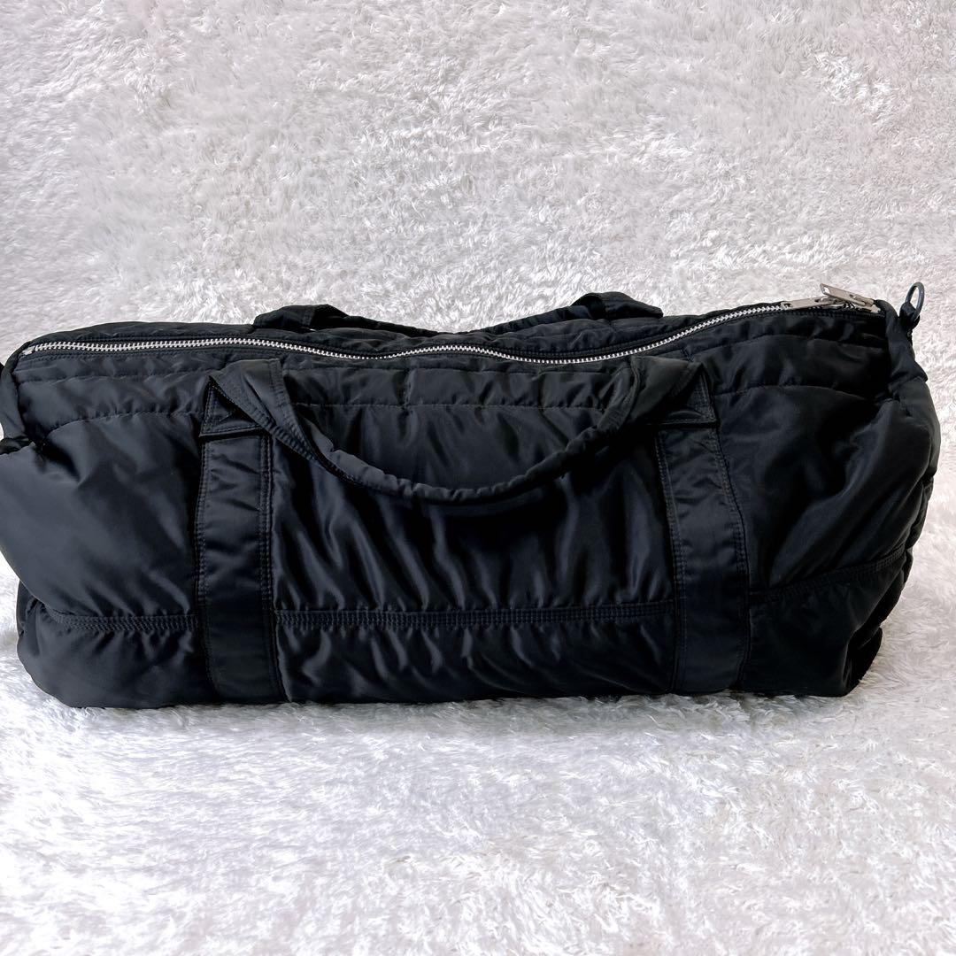 希少サイズ✨PORTER ボストン ドラムバック 2way ブラック　廃盤品