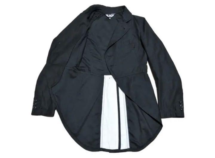 定番HOT BLACK COMME des GARCONS スワローテイルジャケット 燕尾 8z9hw-m98750713961 SALE爆買い