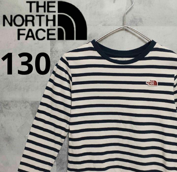 THE NORTH FACE ノースフェイス キッズ ロンT 130 ボーダー