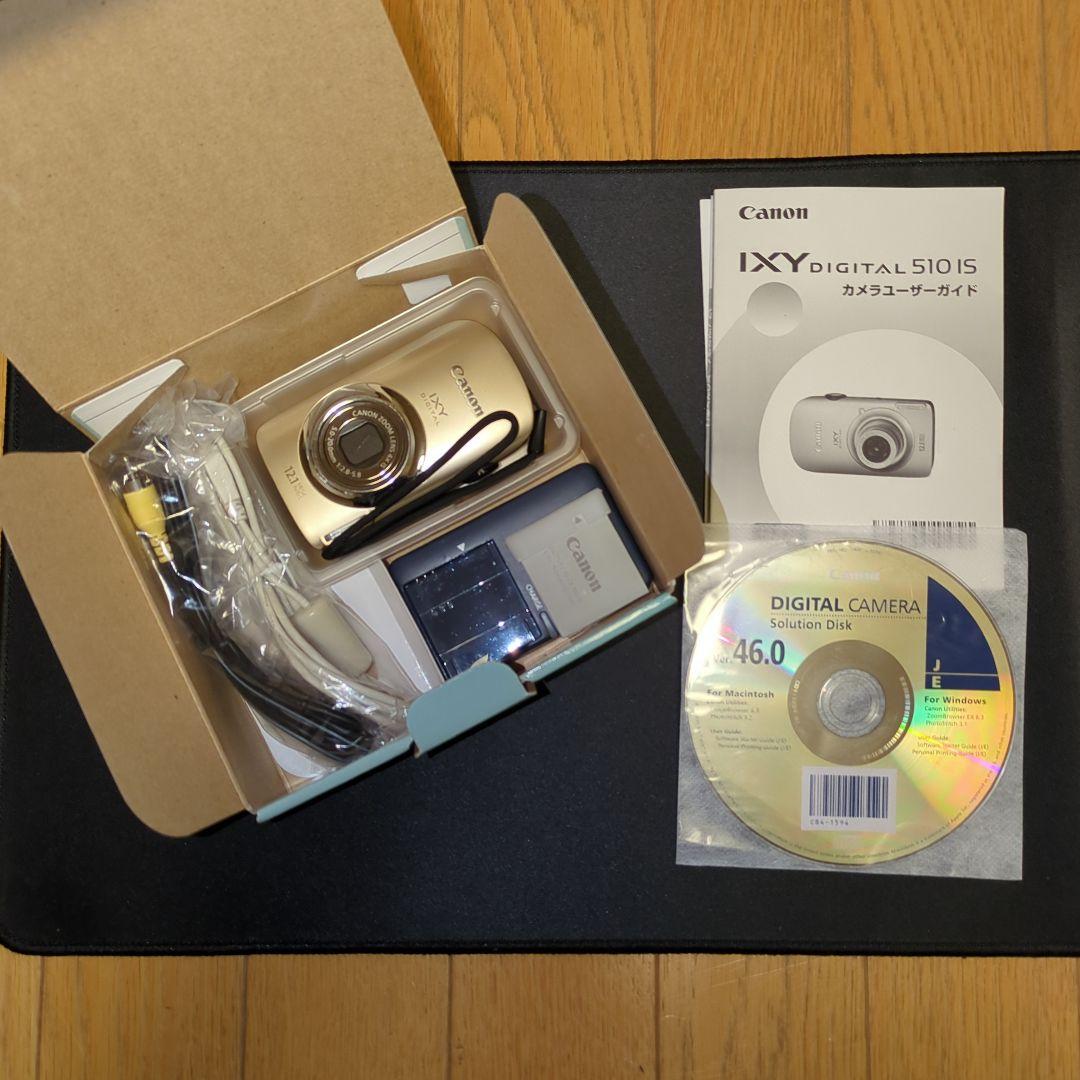 Canon IXY DIGITAL 510 IS ゴールド