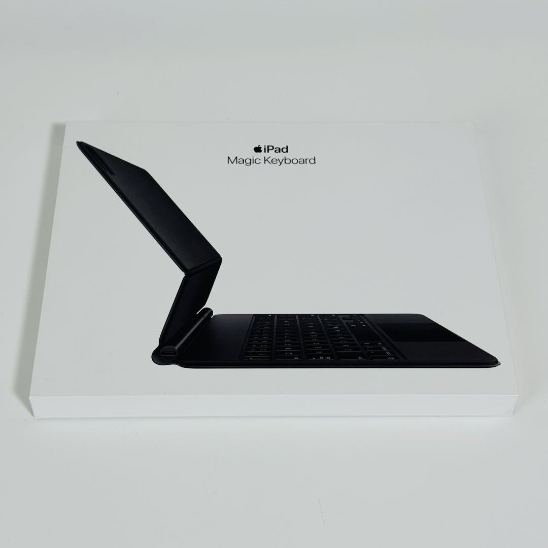 【美品】Apple iPad Magic Keyboard 純正11インチ日本語 11インチiPad Pro（M4）用Magic Keyboard - 日本語 - ホワイト
