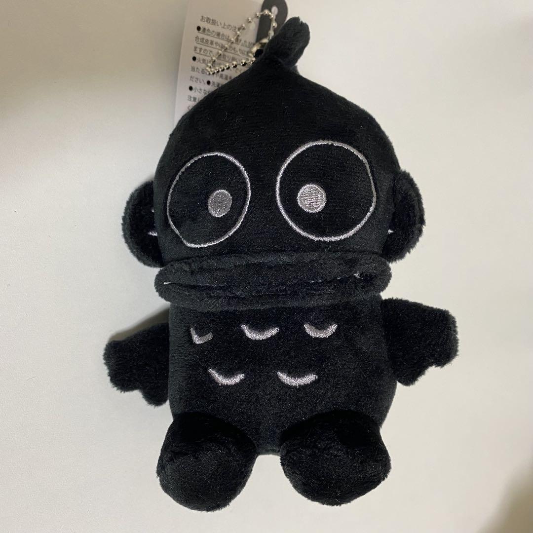 サンリオ　ハンギョドン アベイル 黒 ぬいぐるみ マスコット チャーム ブラック ハンギョドン アベイル 黒 マスコットチャーム - メルカリ