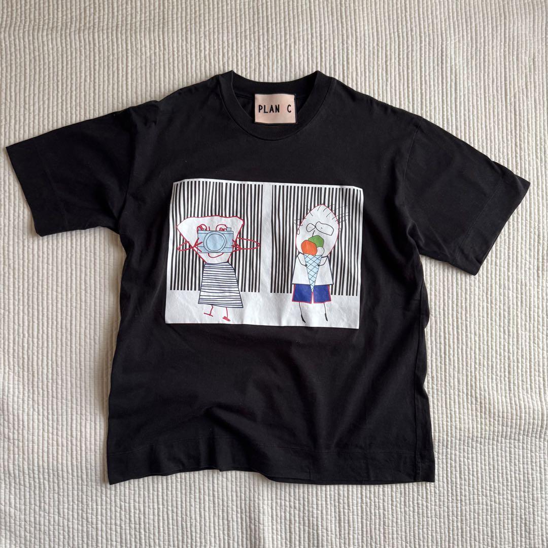 PLAN C プランシー イラスト Tシャツ