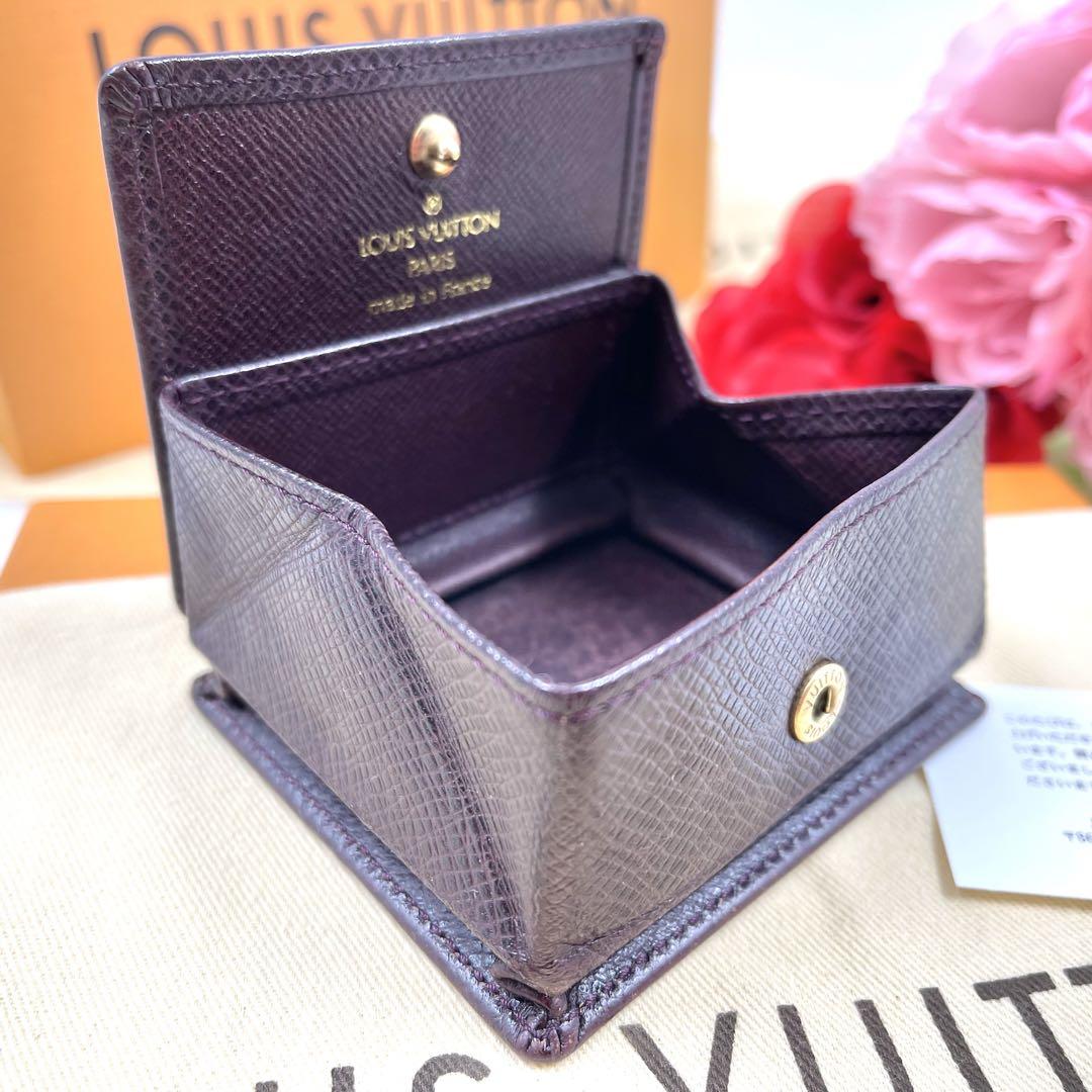 ✨超上美品✨ルイヴィトン　タイガ　コインケース　ポルトモネ　ボワット　小銭入