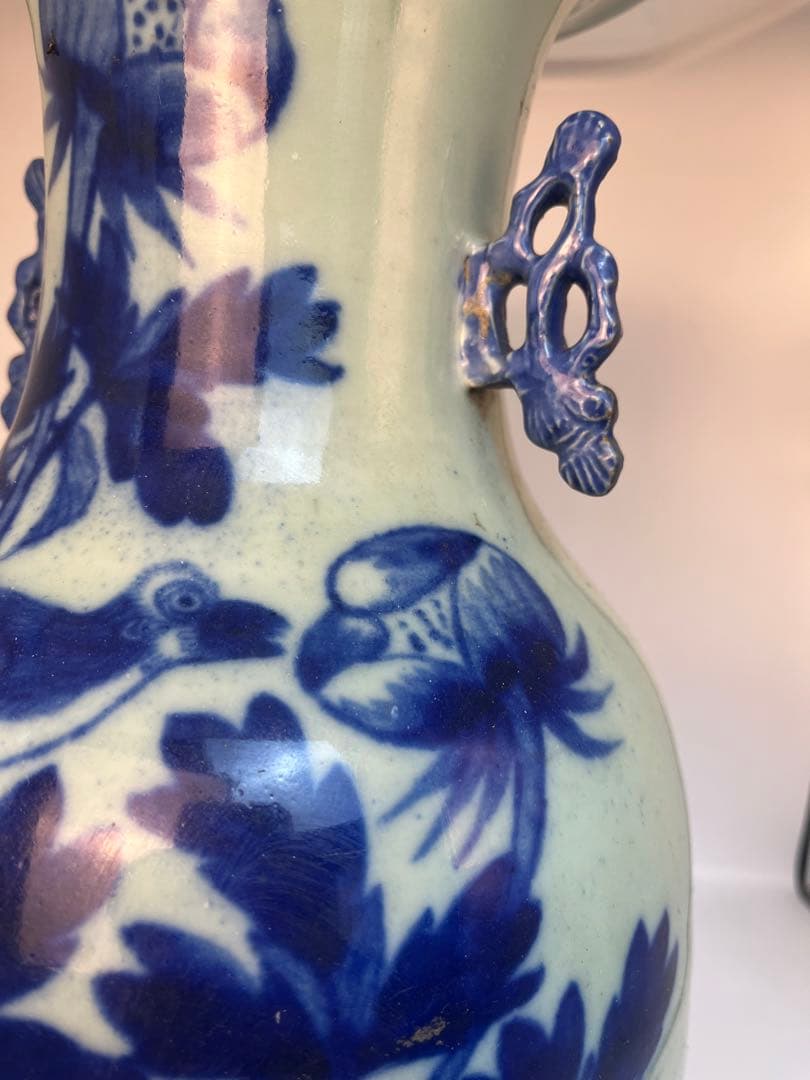 中国美術 清時代青花骨董品 傷あり - メルカリ