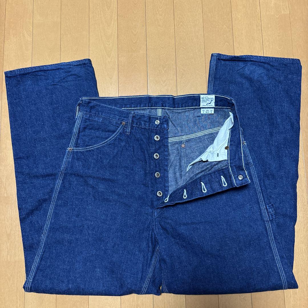 オアスロウ orSlow インディゴ ペインター デニム パンツ