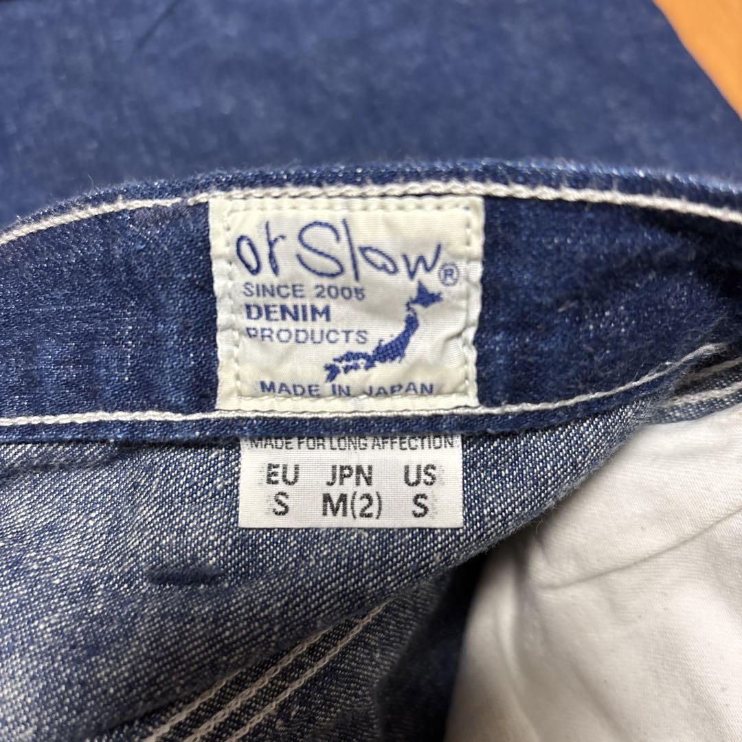 オアスロウ orSlow インディゴ ペインター デニム パンツ