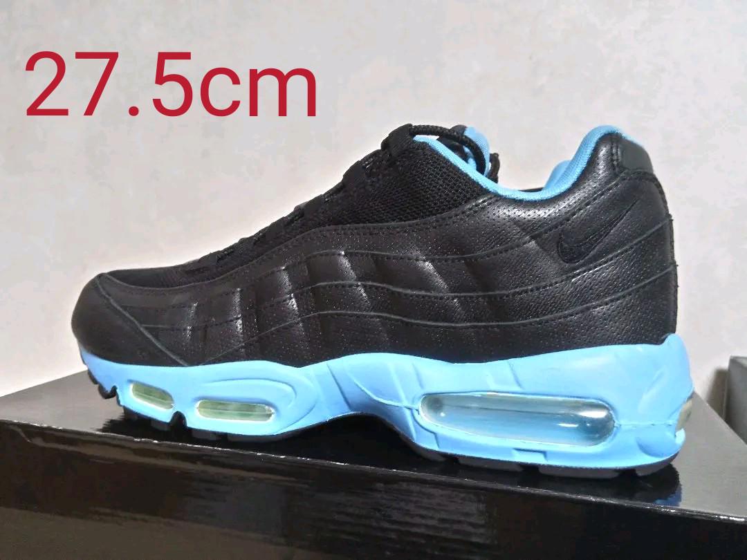 未使用タグ付き★NIKE AIR MAX 95 黒水色 ATTACK PACK