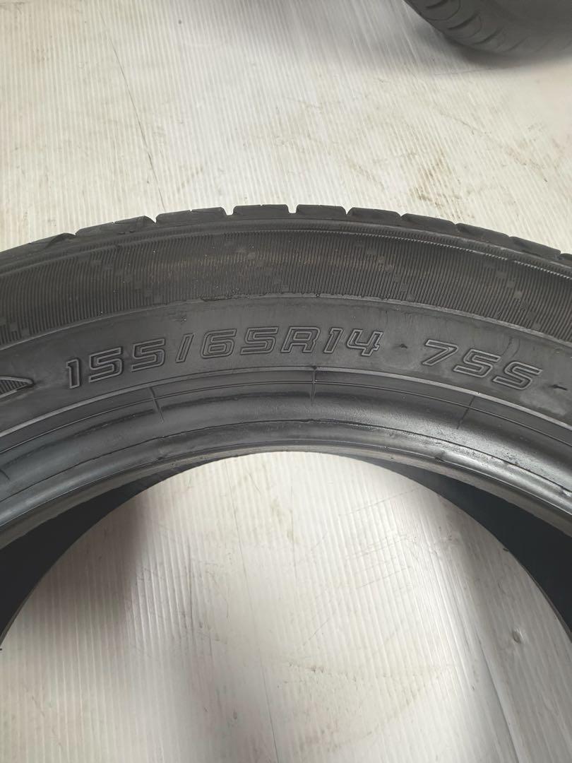 【2023年製】155/65R14ダンロップ DUNLOP 本/中国製