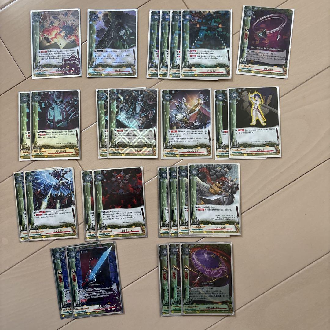 バディファイト 引退品 暗殺鬼デッキ - メルカリ
