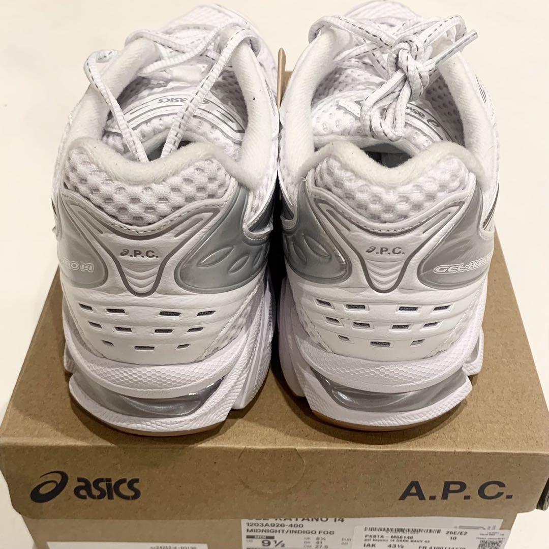 A.P.C.×asicsスニーカー27.5アーペーセーアシックス　ゲルカヤノ