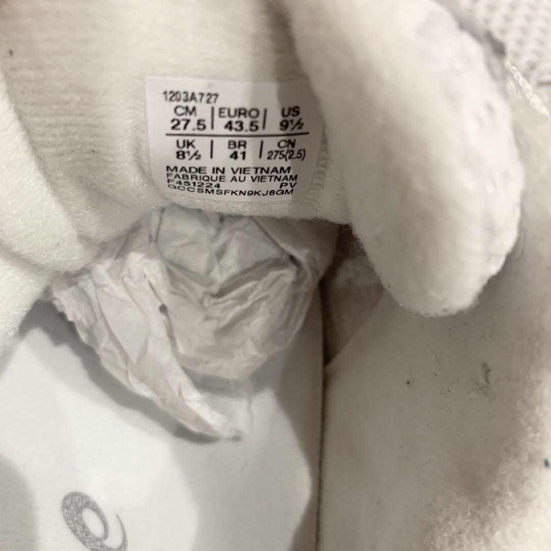 A.P.C.×asicsスニーカー27.5アーペーセーアシックス　ゲルカヤノ