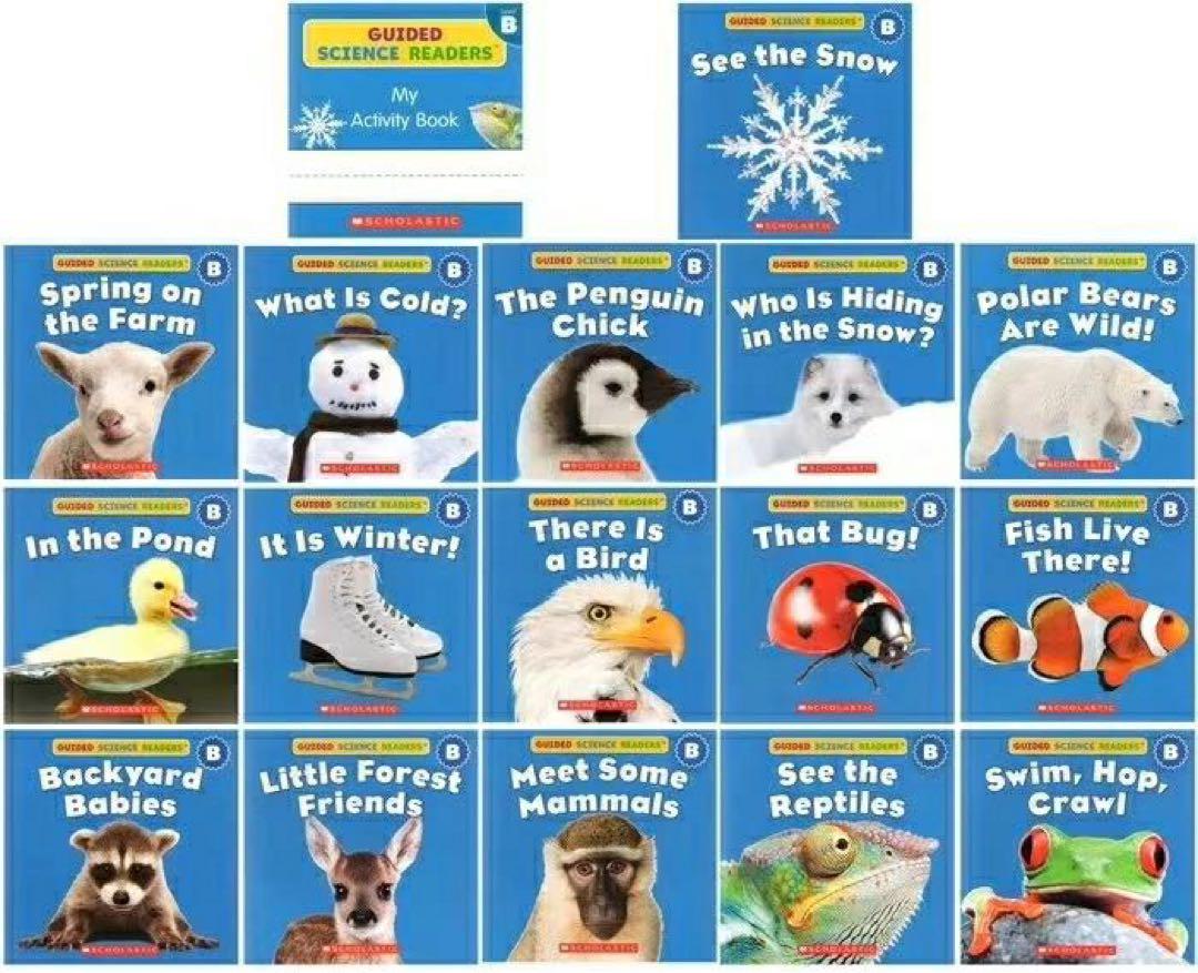 Scholastic Guided Science Readers and Math Readers 英語