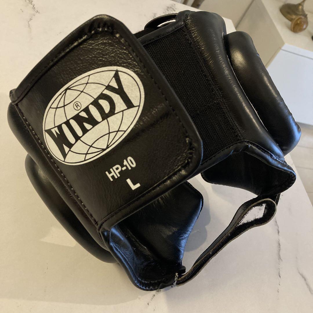 WINDY ボクシングヘッドギア HP-10 L ブラック