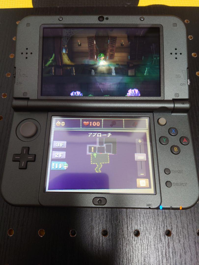 【注意点あり】Newニンテンドー3DS LL メタリックブラック 画像8