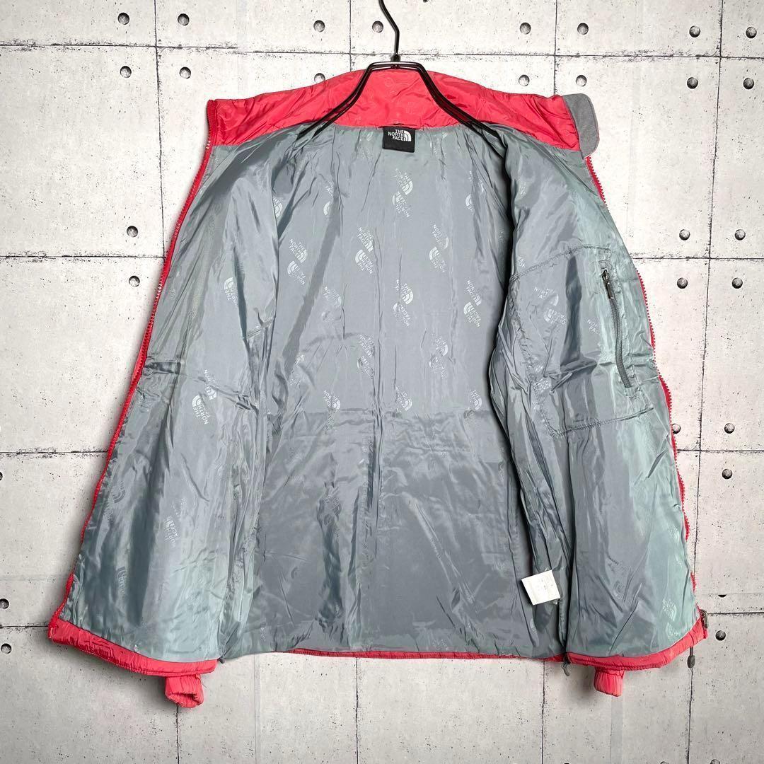 ⛽ノースフェイス　総柄ブルゾン　NORTHFACE　ジャケット　ピンク　Lサイズ ⛽ノースフェイス 総柄ブルゾン NORTHFACE ジャケット ピンク L