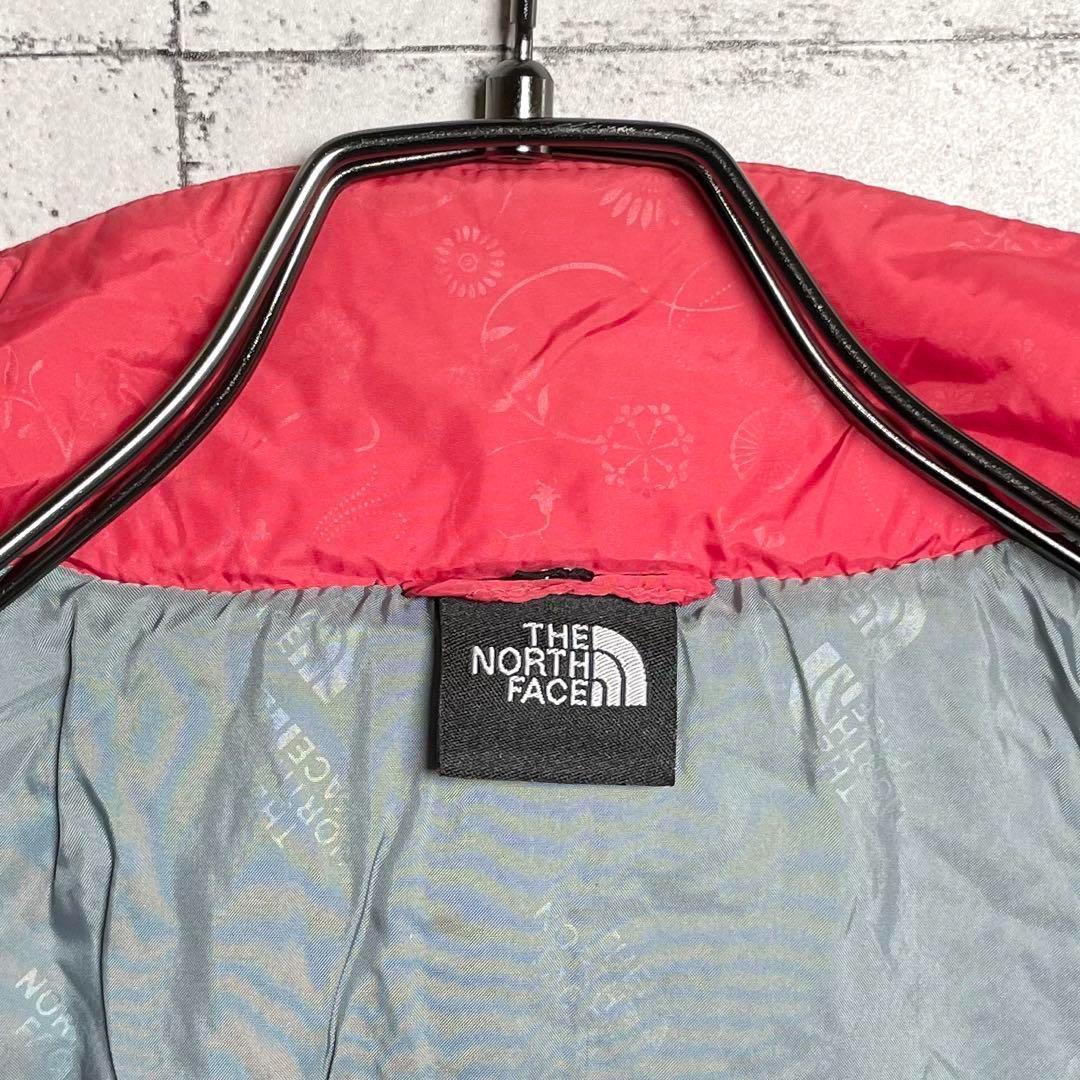 ⛽ノースフェイス　総柄ブルゾン　NORTHFACE　ジャケット　ピンク　Lサイズ ⛽ノースフェイス 総柄ブルゾン NORTHFACE ジャケット ピンク L