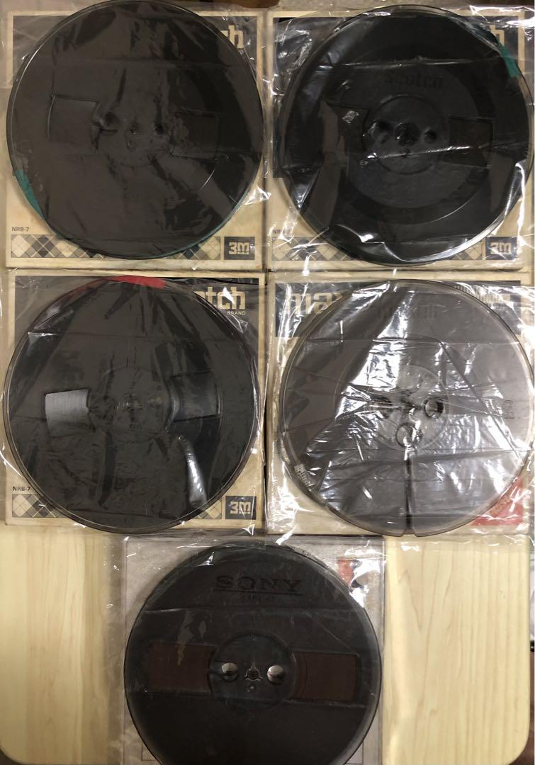 オープンリールテープ　10本セット　maxell 35-90 sony オープンリールテープ 10本セット maxell 35-90 sony（オープン