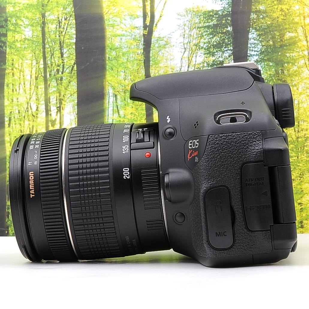 スマホ転送セット★Canon Kiss X5☆撮影の幅が広がる一眼レフ