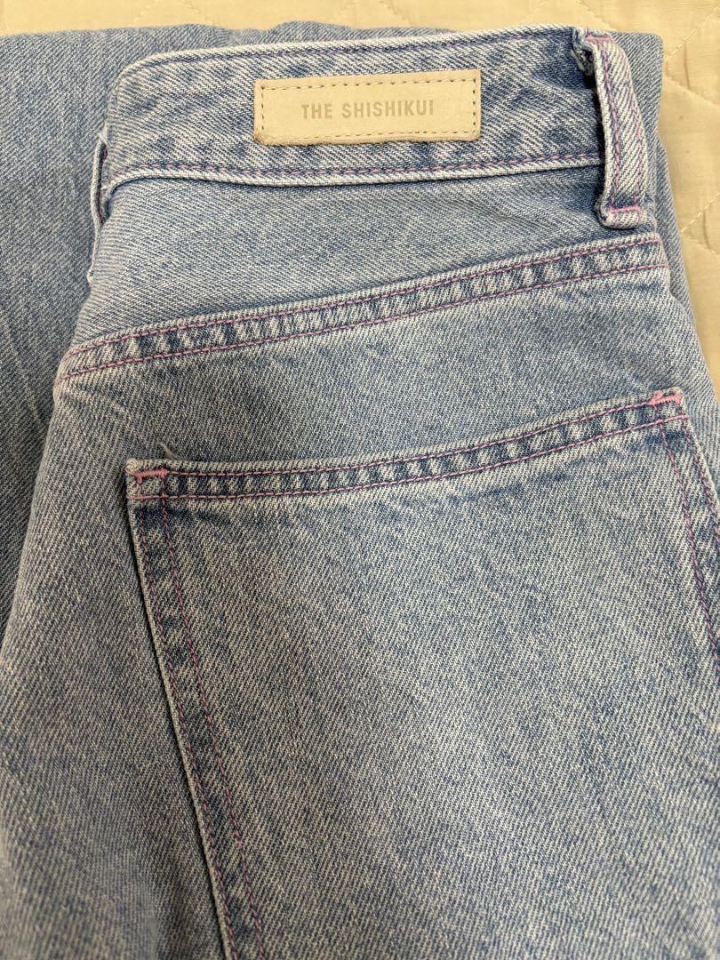 THE SHISHIKUI Daco LIGHT INDIGO ピンクステッチ