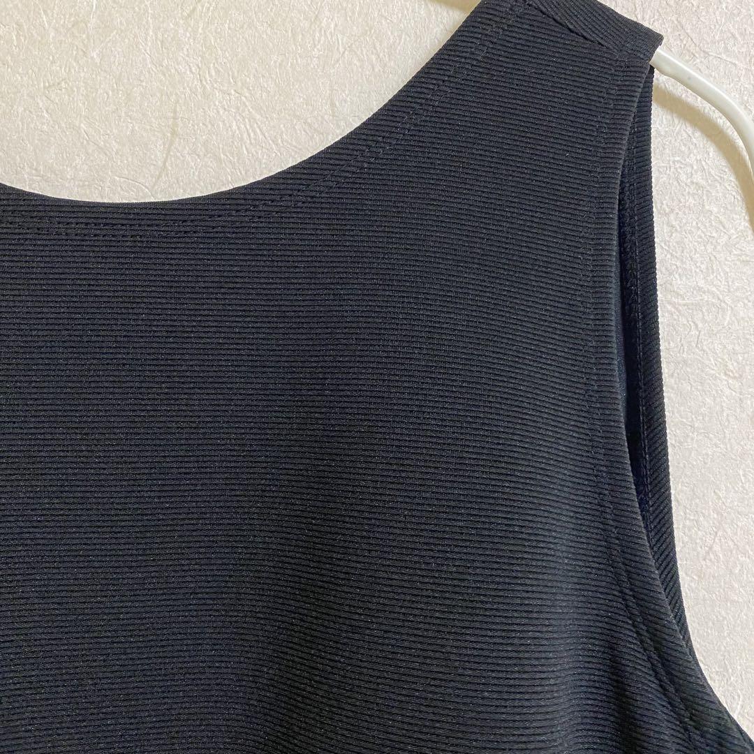 【新品タグ付】ella selectshop 黒ワンピース（Sサイズ）
