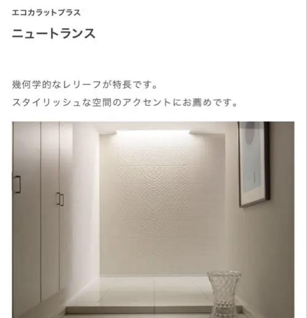 LIXILエコカラットプラス　ニュートランス　フラット面