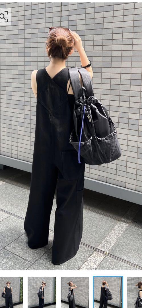 Plage カレンテージ 別注 W ZIP サロペット