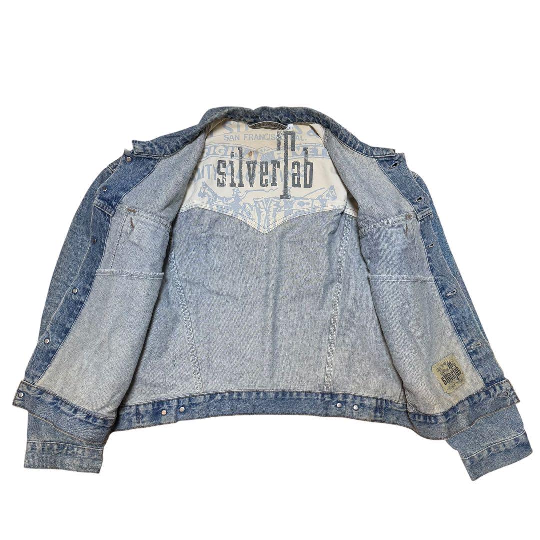 希少 L 90's Levi's SilverTab デニムジャケット 希少 L 90's Levi's SilverTab デニムジャケット