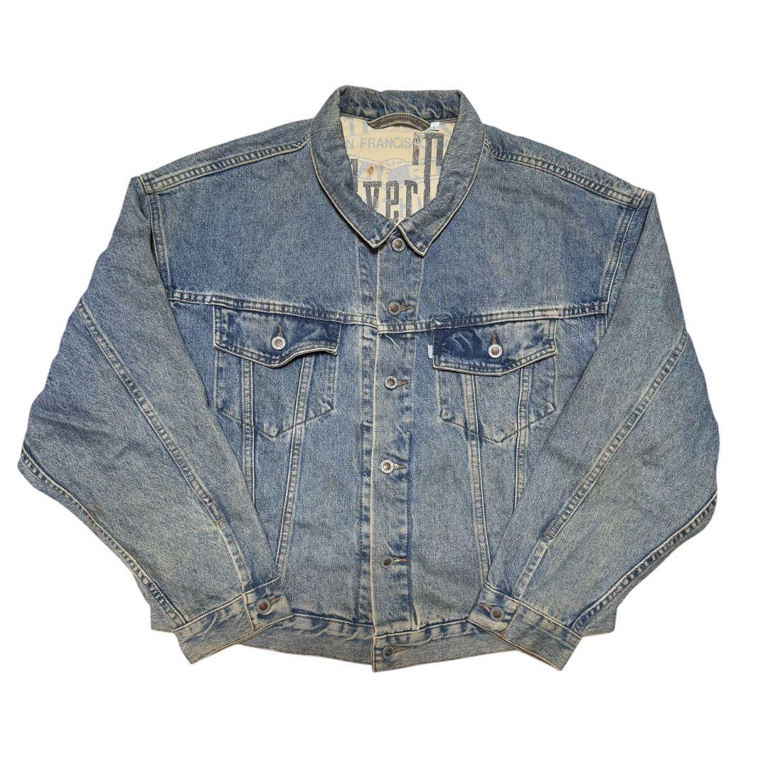 希少 L 90's Levi's SilverTab デニムジャケット 希少 L 90's Levi's SilverTab デニムジャケット