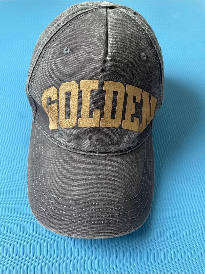 ゴールデングースGOLDENGOOSEグレーキャップL'Appartement