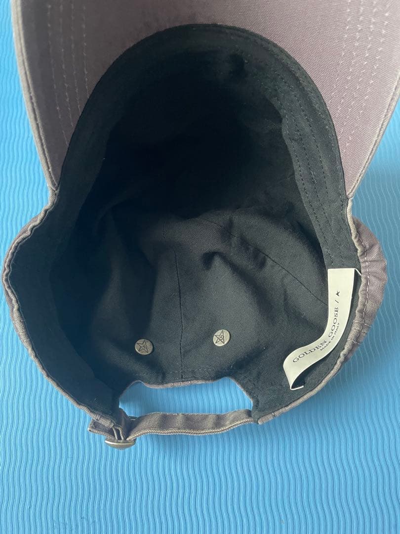 ゴールデングースGOLDENGOOSEグレーキャップL'Appartement