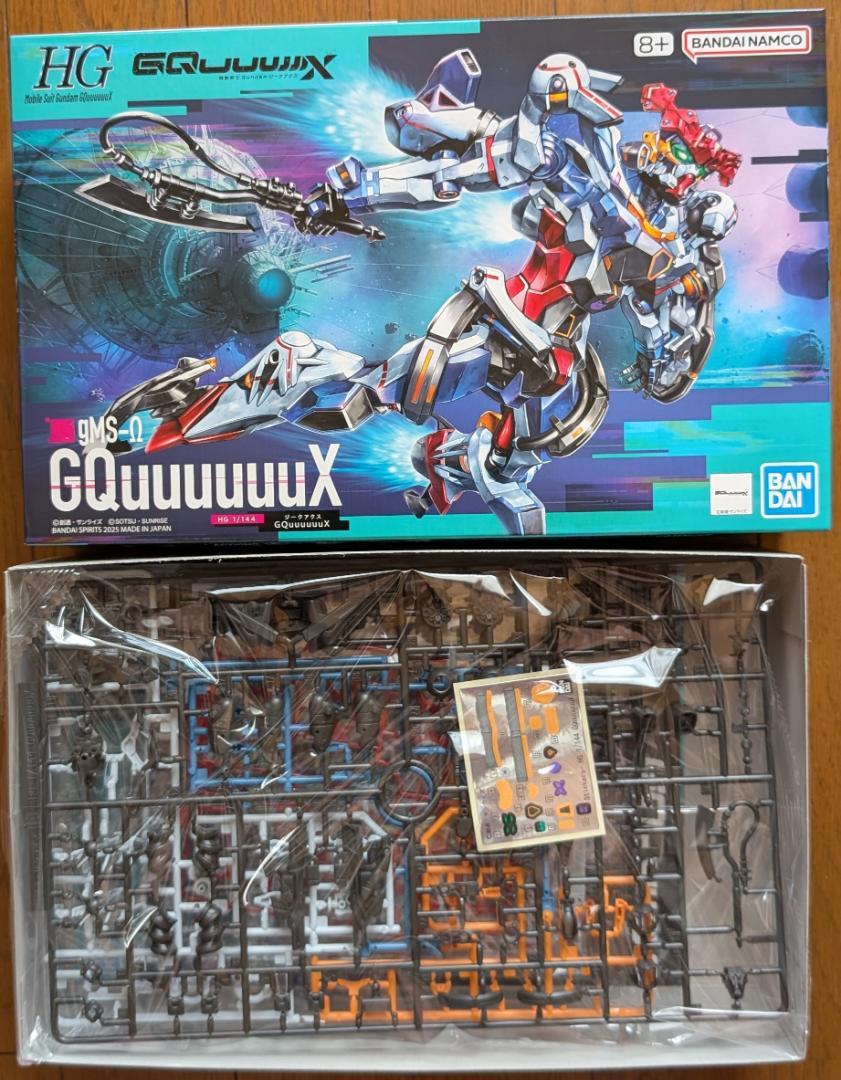 HG　1/144　ジークアクス　+　軍警ザク　+　ゲルググ ボカタ機(GQ)