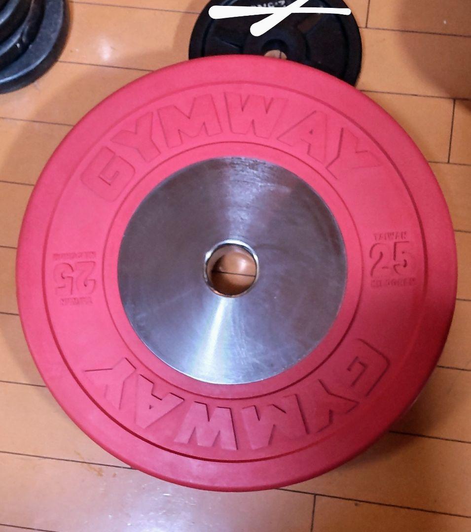 オリンピック プレート gymway 25kg 1枚