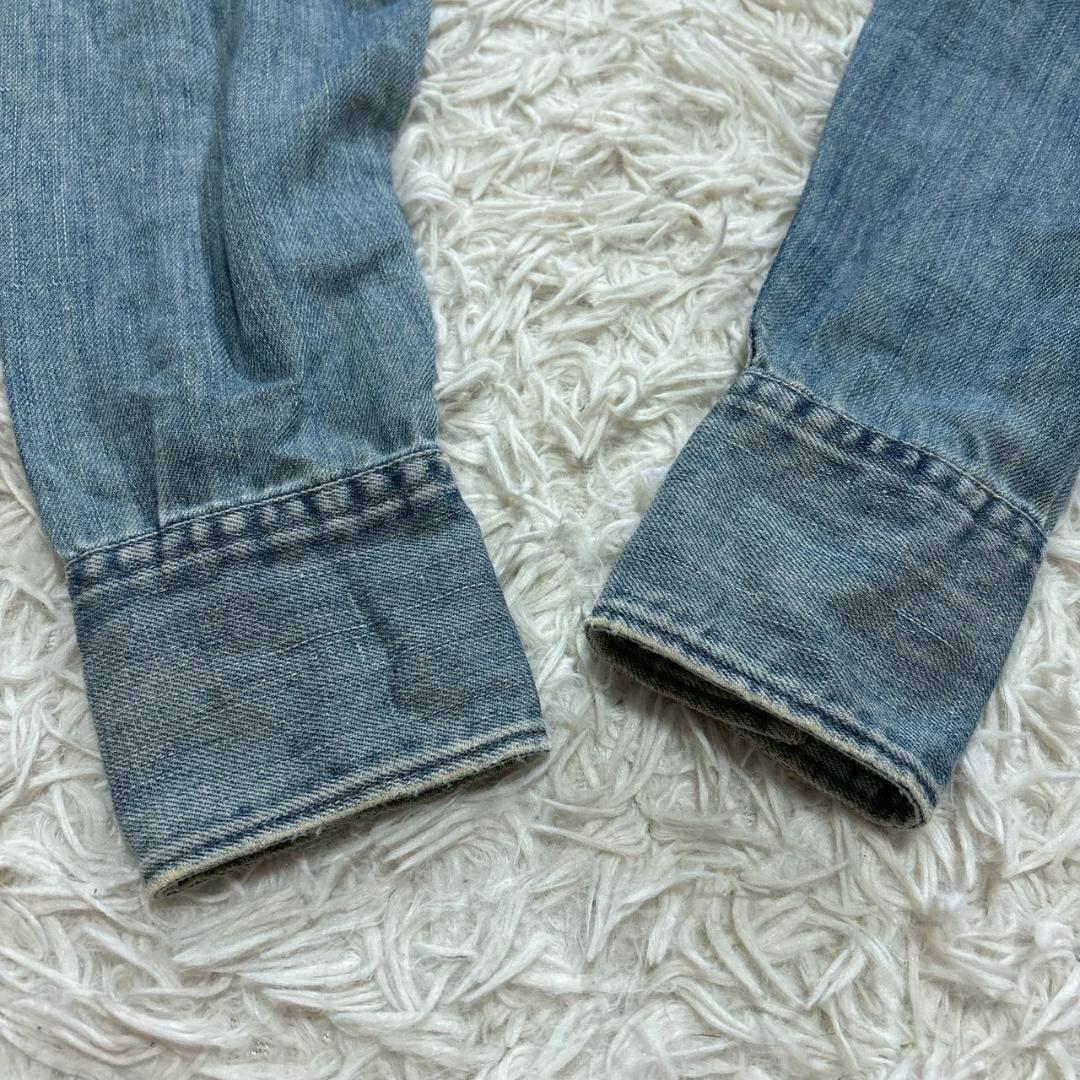 RALPH LAUREN デニム 長袖シャツ 4 Lサイズ相当
