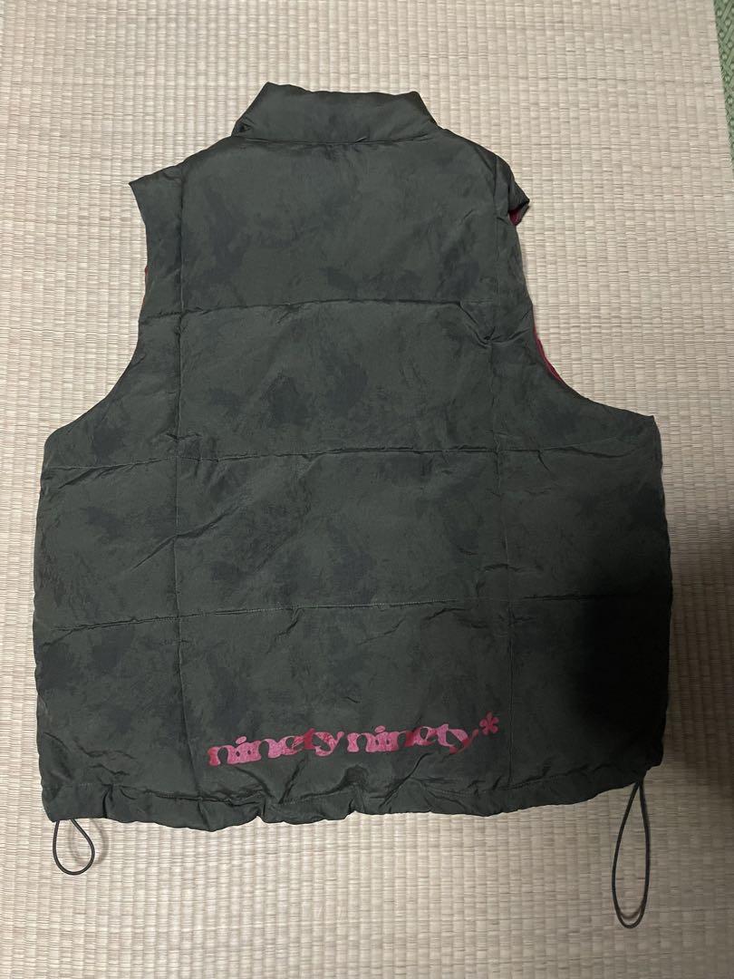 9090 Reversible Puffer Vest XLサイズ
