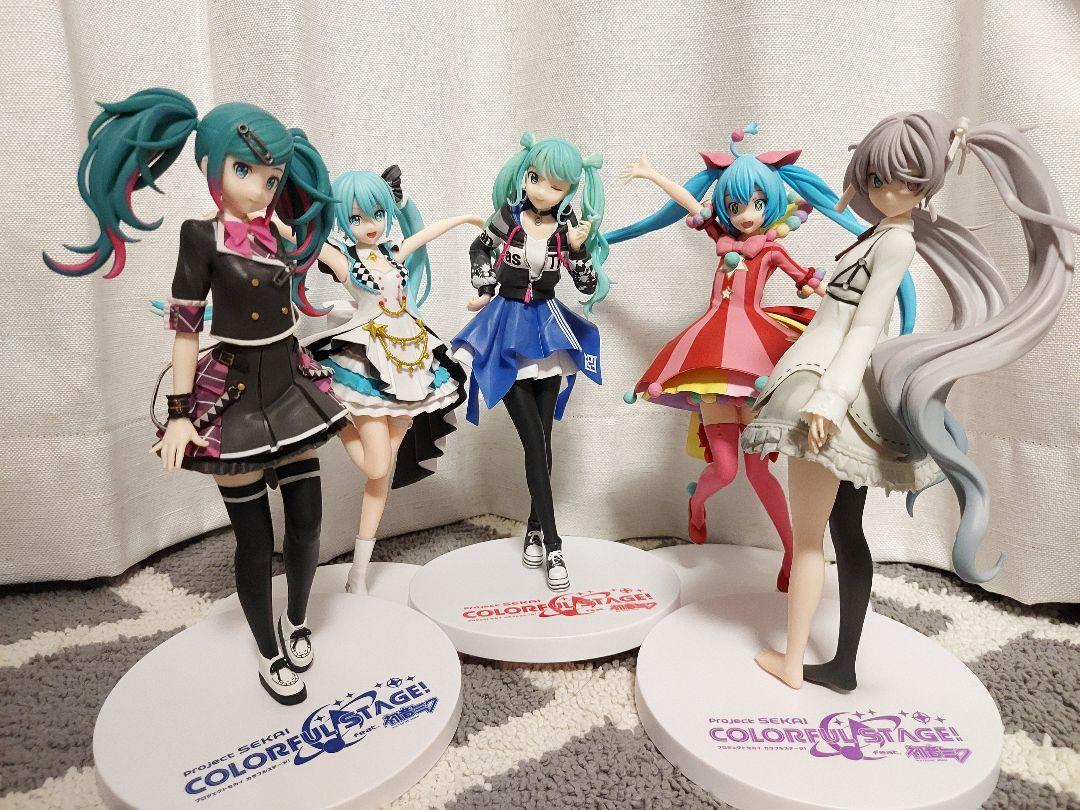 プロジェクトセカイ カラフルステージ 初音ミク フィギュア 5種