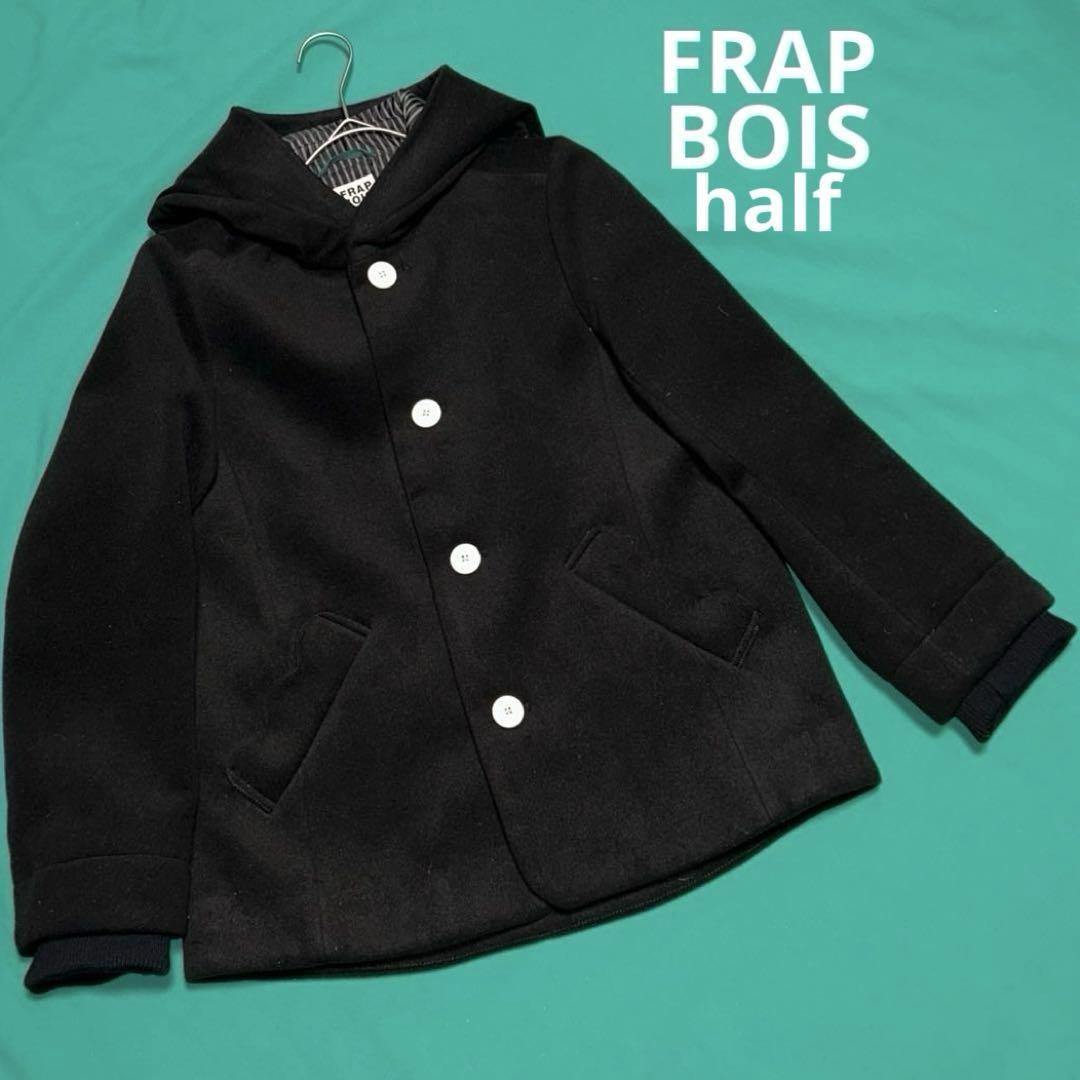 FRAPBOIS half セーリングコート ユニセックス ブラック