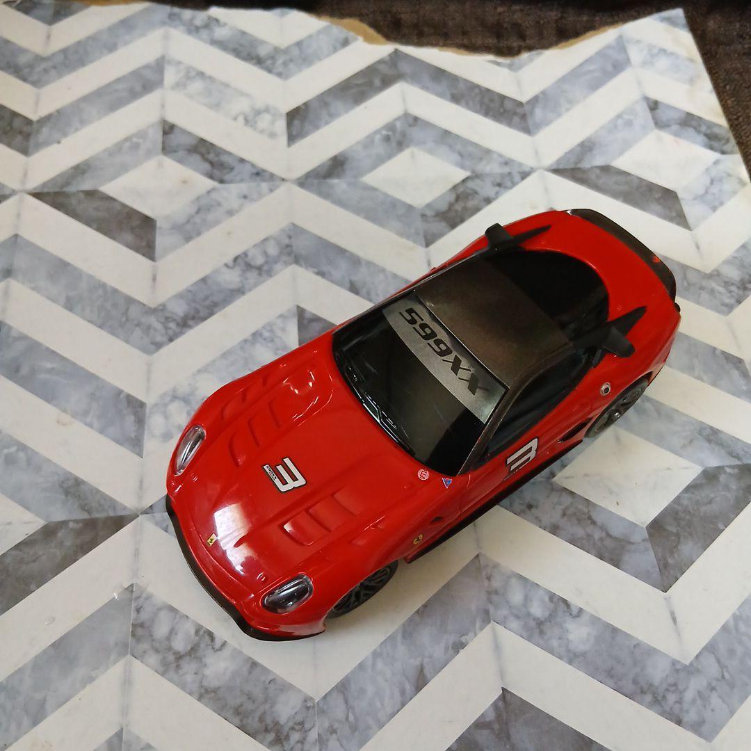 Ferrari 599XX レッドミニカー ナンバー3 ミニカー - メルカリ