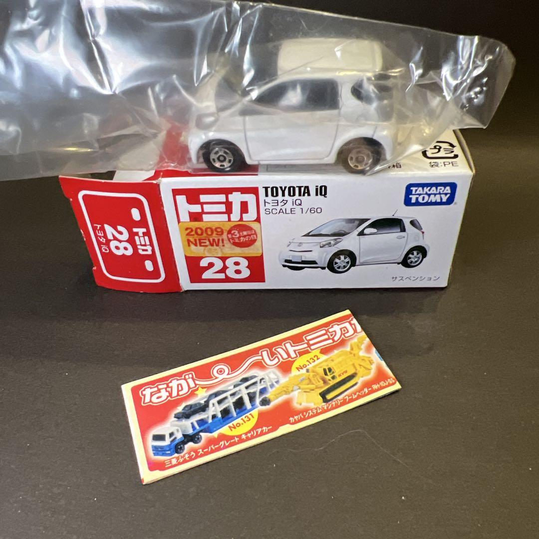 トミカ 廃盤 28 トヨタ IQ 新車シール - メルカリ