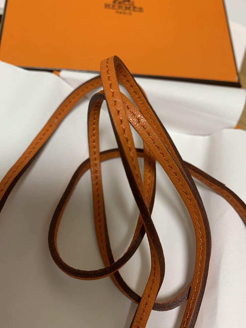 HERMES ラニエール　オレンジ革