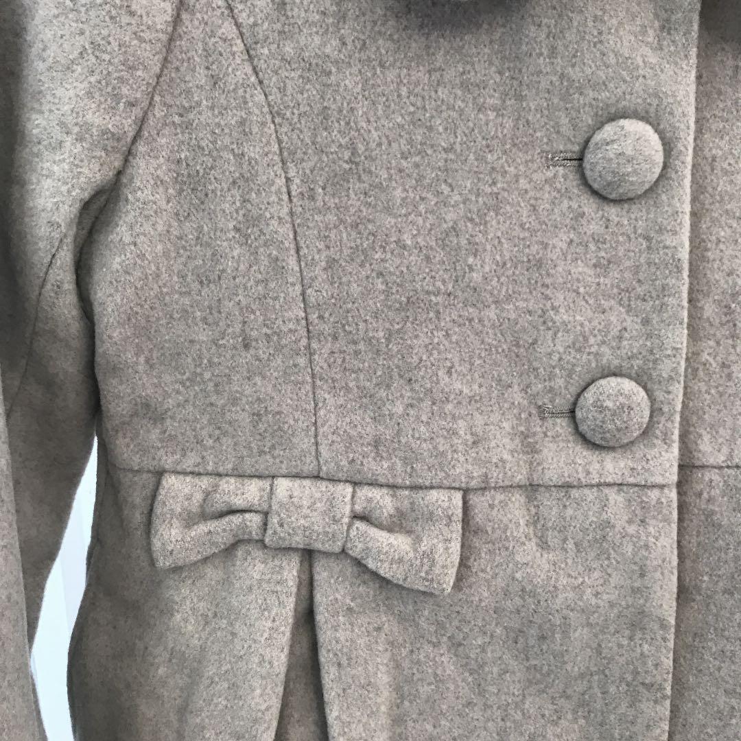 メゾピアノ ジュニア 150 リボン コート fkip.unmul.ac.id