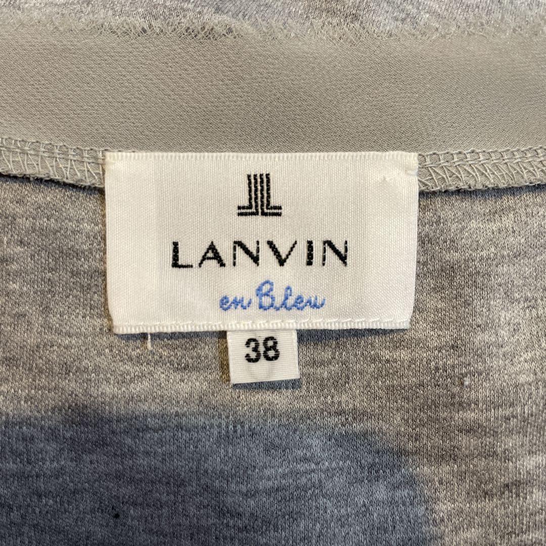 LANVIN en Bleu ランバンオンブルー　リボン　半袖　tシャツ