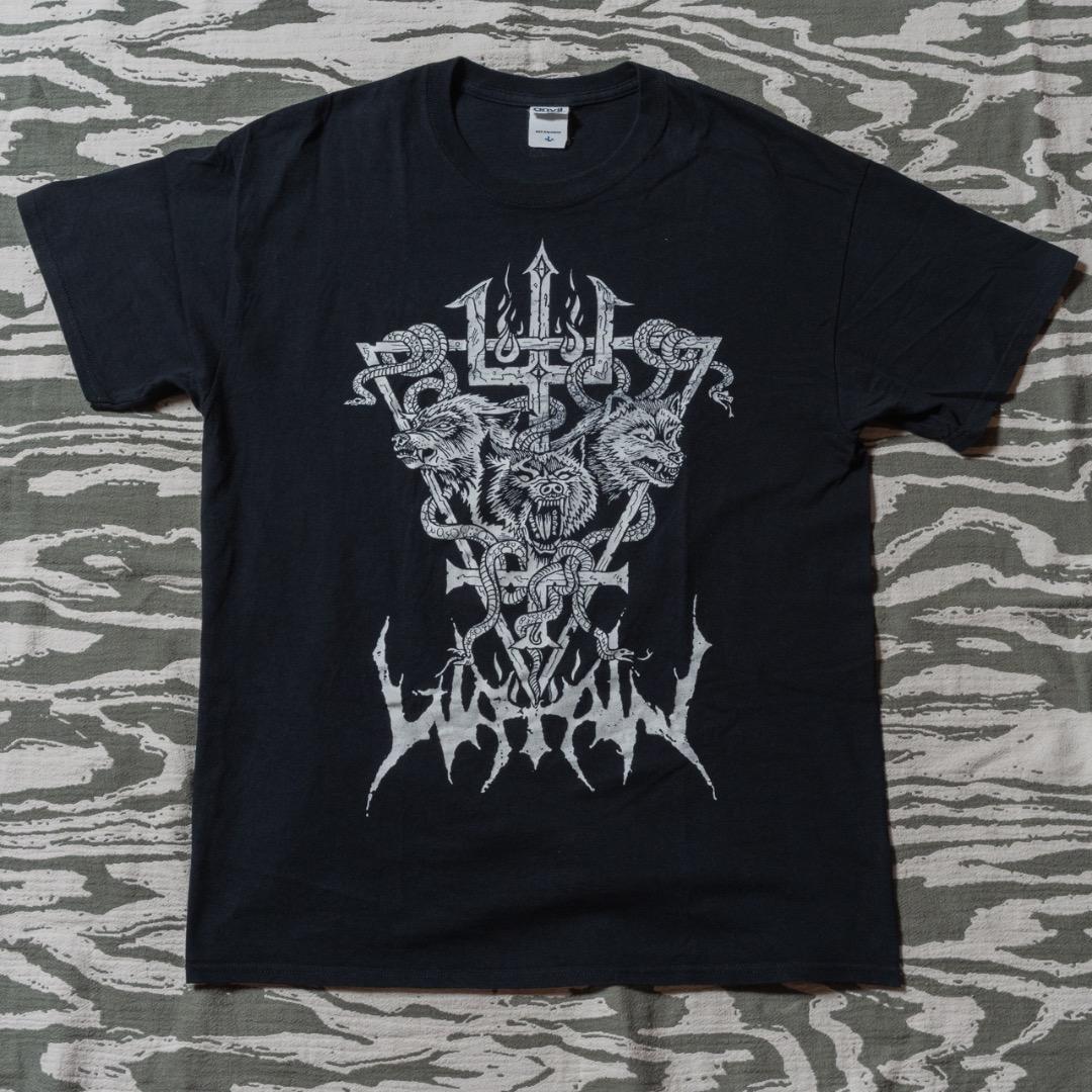 WATAIN(ヴァーテイン) SNAKE AND WOLF メタルバンドTシャツ