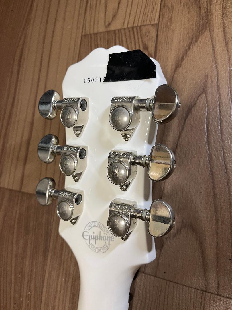 epiphone Les Paul Studio 白 エピフォン レスポール