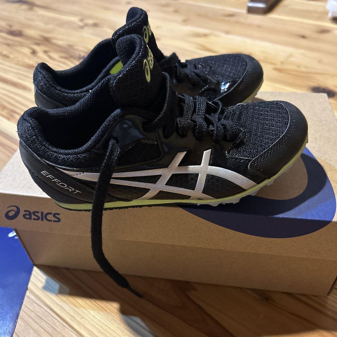 にゃんちゅう)ASICS EFFORT スパイクシューズ　21cm ASICS 陸上競技 スパイクシューズ 短距離 中長距離 ハードル