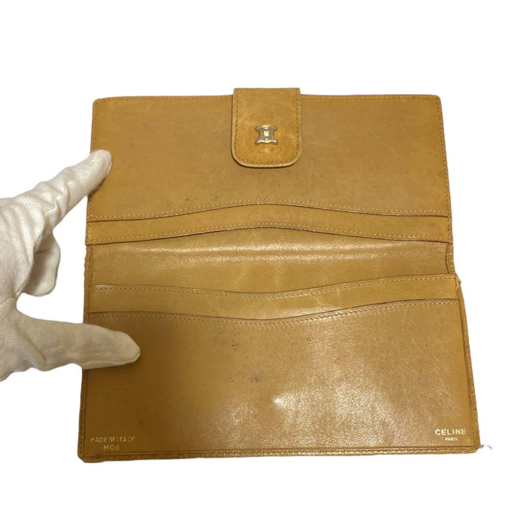 セリーヌ 長財布 がま口 財布 レディース メンズ マカダム セリーヌ 長財布 がま口 ファスナー 財布 マカダム レディース