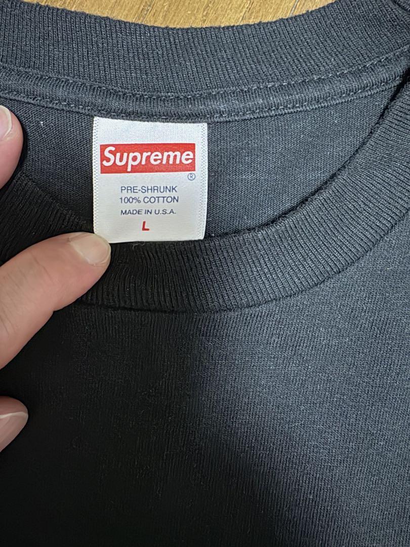 supreme × THRASHER ロンT ブラック　L サイズ
