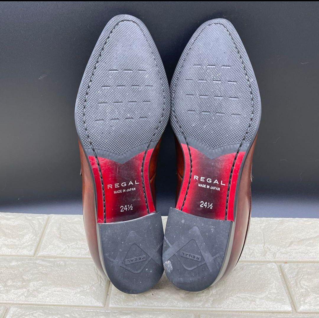 【美品✨】 REGAL リーガル　22AL コインローファー　24 1/2