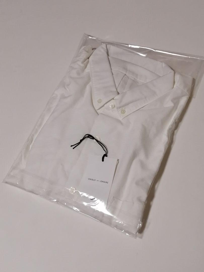 【新品未使用】UNIQLO and LEMAIRE ボタンダウン 長袖シャツ L